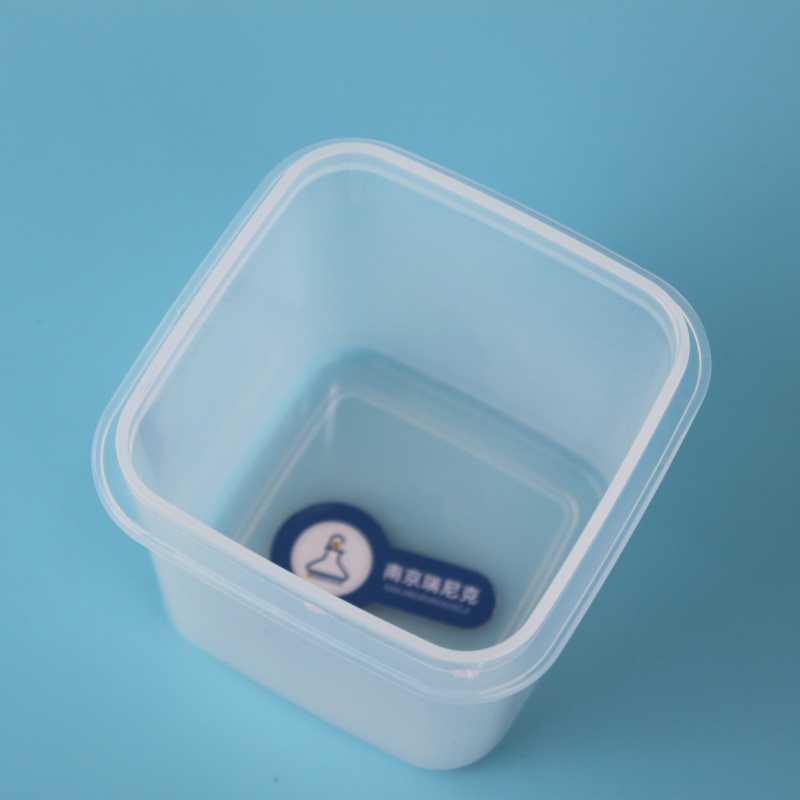 PFA保鮮盒80*80*80mm方向器皿帶蓋
